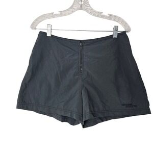 Vtg y2k Mossimo Athletic Gray Zip Front Athletic Unlined‎ Board Shorts Medium